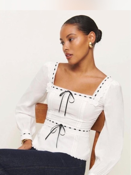 Reformation Tops - Reformation Haisley Blouse